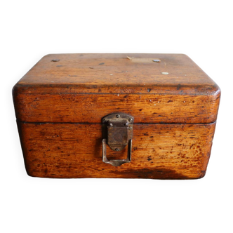 Old wooden box