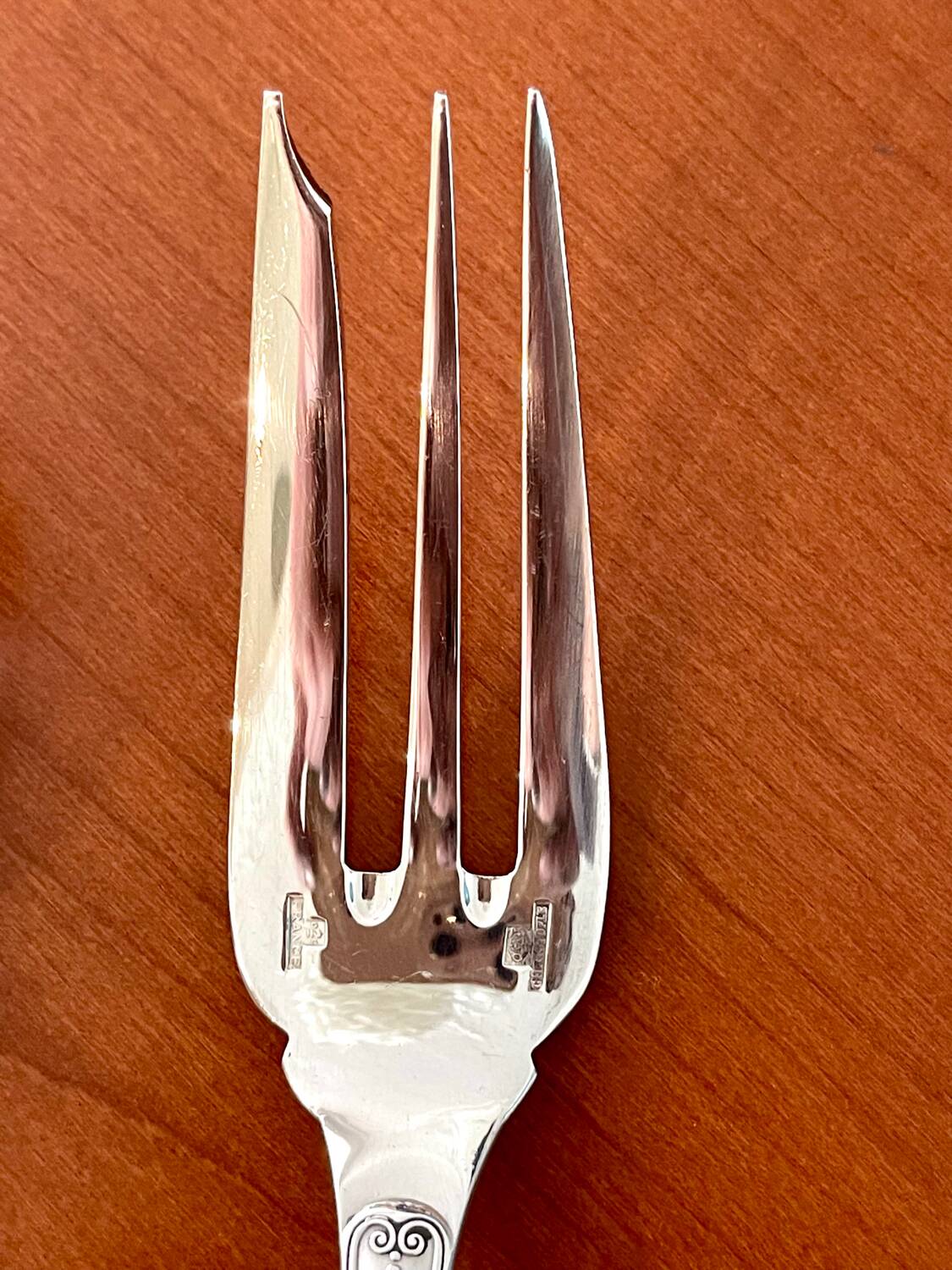 Christofle Malmaison service cutlery 25 cm silver metal new condition