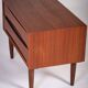 Teak Commode with 2 Drawers, Denmark, 1960s