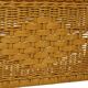 Vintage Boho Bamboo Rattan Magazine Rack 80s