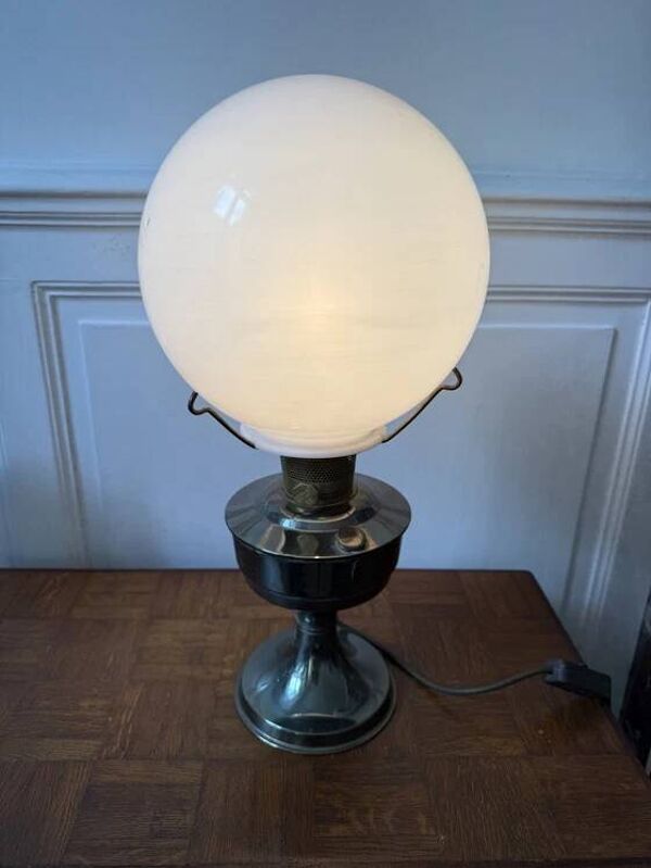 Lampe à huile électrique Art Nouveau, modèle Alladin 23, Angleterre
