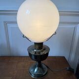 Art Nouveau electric oil lamp made in England, model Alladin 23