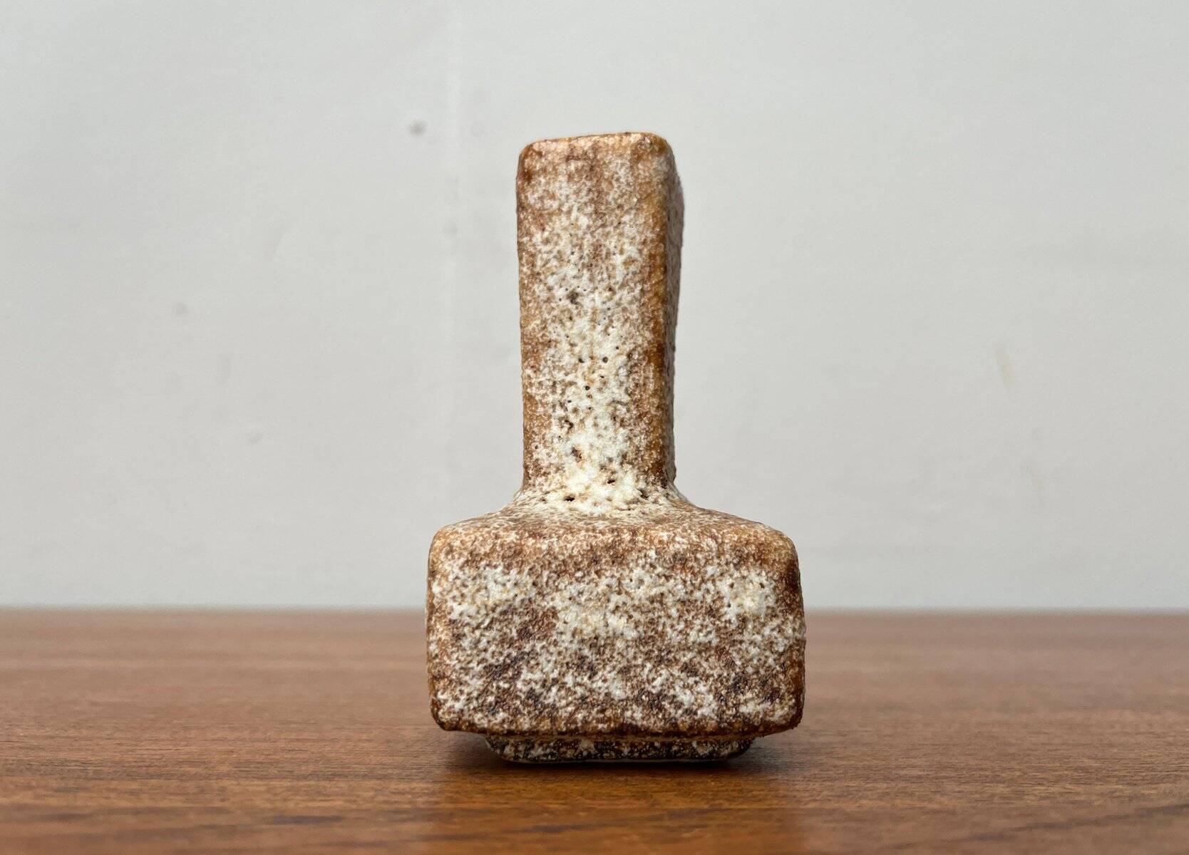 Brutalist Vase in West German Ceramic Mid-Century Style from the 1960s