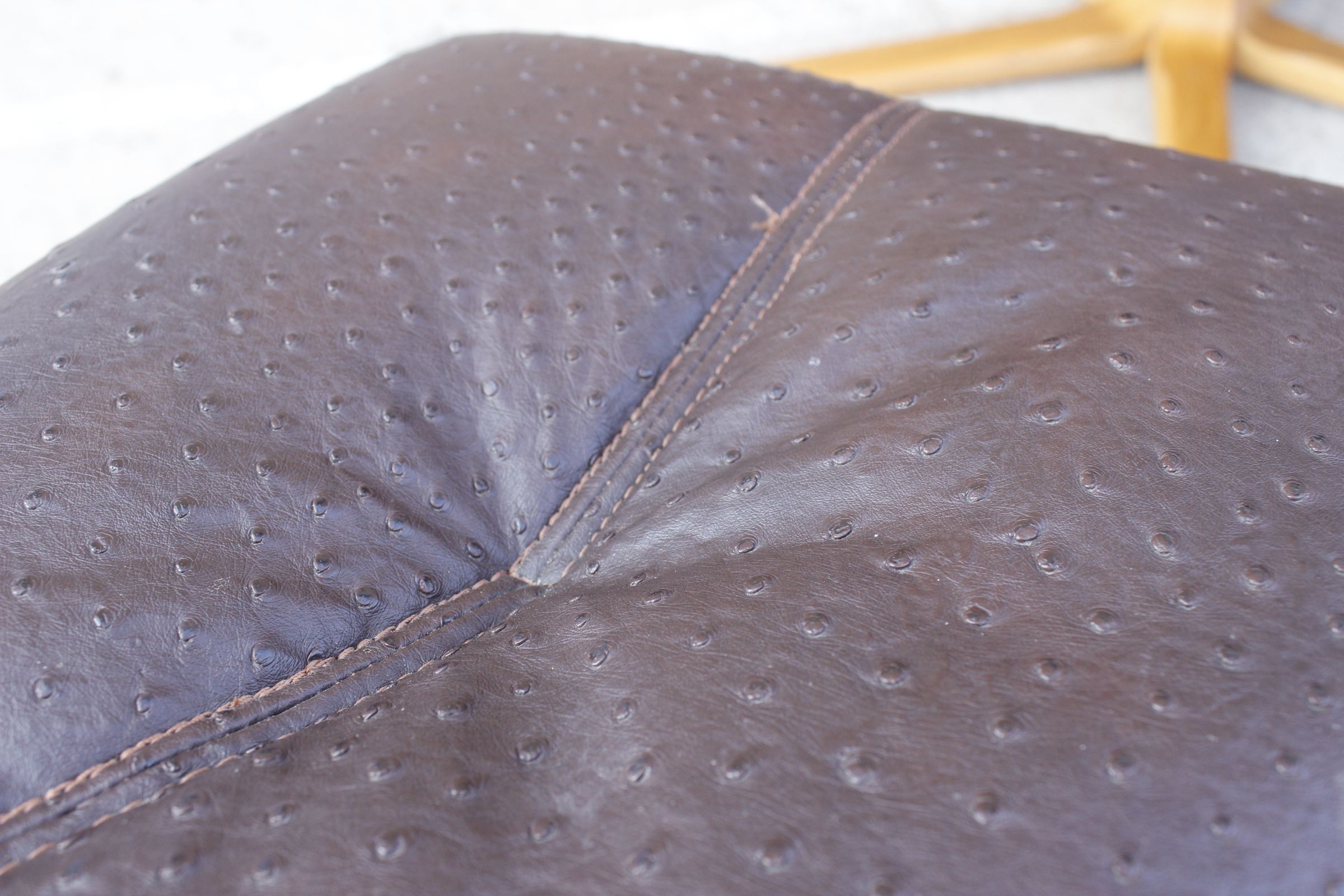 Relaxation armchair & Ottoman Scandinavian design Sweden 1960s