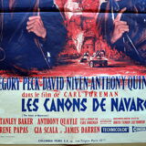 Original cinema poster "the canons of navarone"