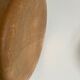 Wooden stool tripod hollow seat 1960