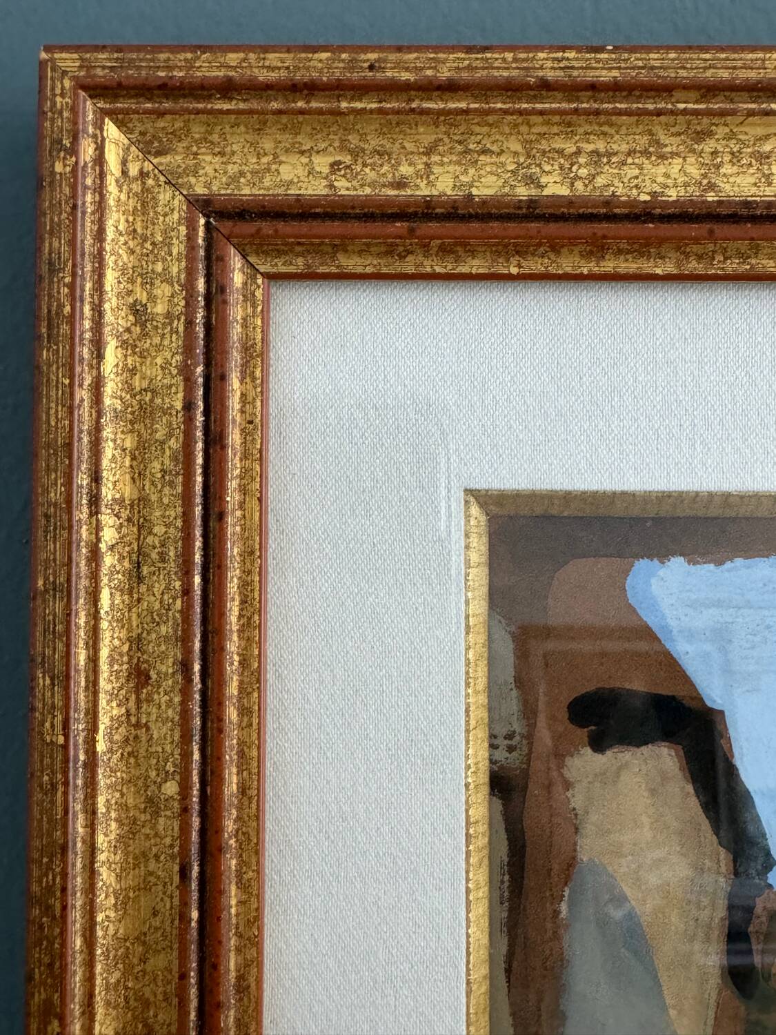 Gouache signed Pierre Eugène Montézin (20th century)