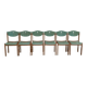 6 community chairs from the 80s