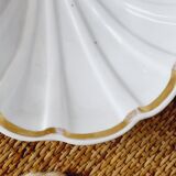 Empty porcelain pocket shell shape