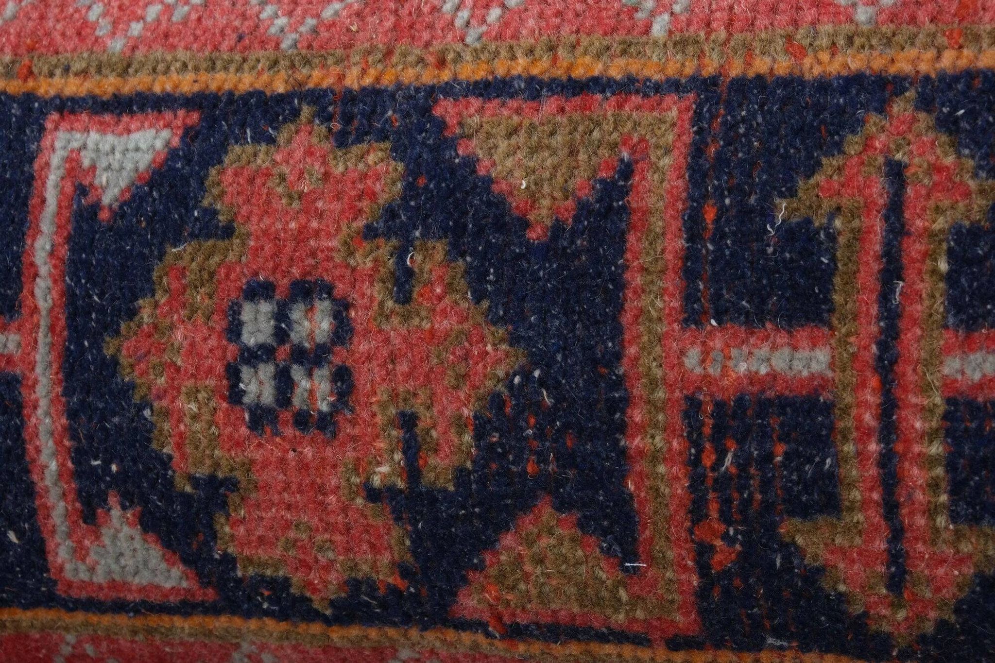 Set of 2 vintage Turkish cushion covers 25x61 cm