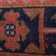 Set of 2 vintage Turkish cushion covers 25x61 cm
