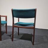 Paire de chaises de directeur en teck