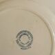 Service de 5 assiettes vintage en Terre de Fer