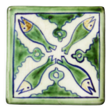 Handmade ceramic tile