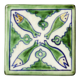 Handmade ceramic tile