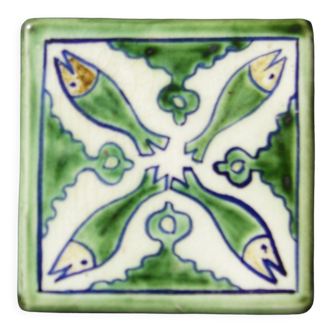 Handmade ceramic tile