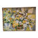 Huile sur toile Jean Cheynel "Variation florale"