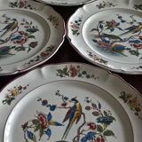 Set of 12 plates Villeroy & Boch Phoenix red