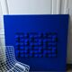 Peinture graphique abstraite