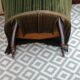 Fauteuil crapaud velours côtelé vert