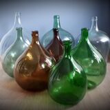 Demijohn 20L transparent round