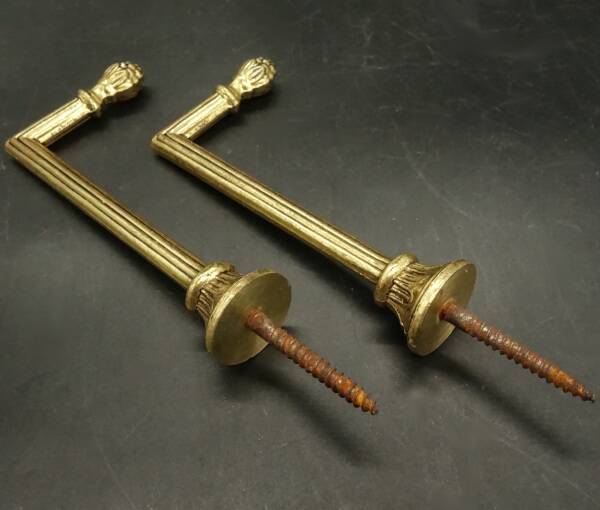 Pair of tiebacks for Louis XVI style curtains