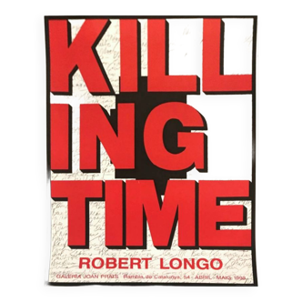 Robert Longo - Affiche vintage "Killing Time" 1993