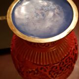 Chinese vase in cinabre