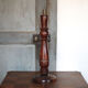 Pied de lampe bois, lampe à poser, lampe bois, lampe d'appoint, éclairage