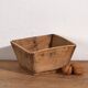 Bol carré wabi-sabi ancien (c.1920) #8