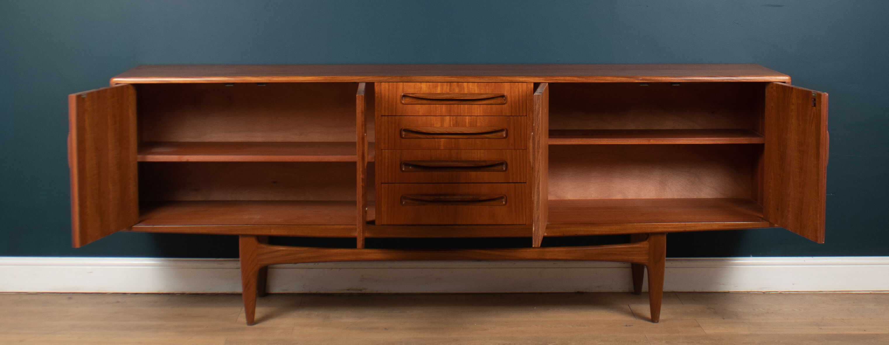 Sideboard in teak from the 1960s, G-Plan by Victor Wilkins