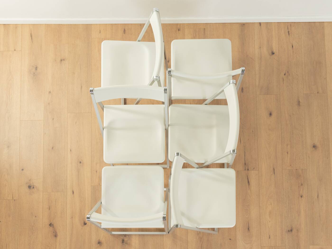 Chaises pliantes en ag, interlübke, vintage