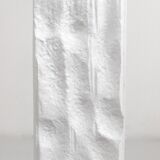 Faceted sparkling crystal glass vase by Claus Josef Riedel, Austria, 1970s.