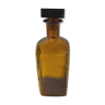 Carafe en verre vintage ambrée