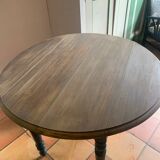Louis Philippe style round table revamped