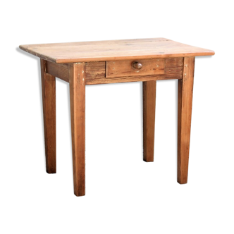 Wooden side table