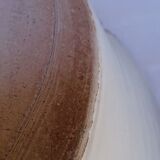 Grand lebrillo vintage en faïence espagnole Triana avec coq