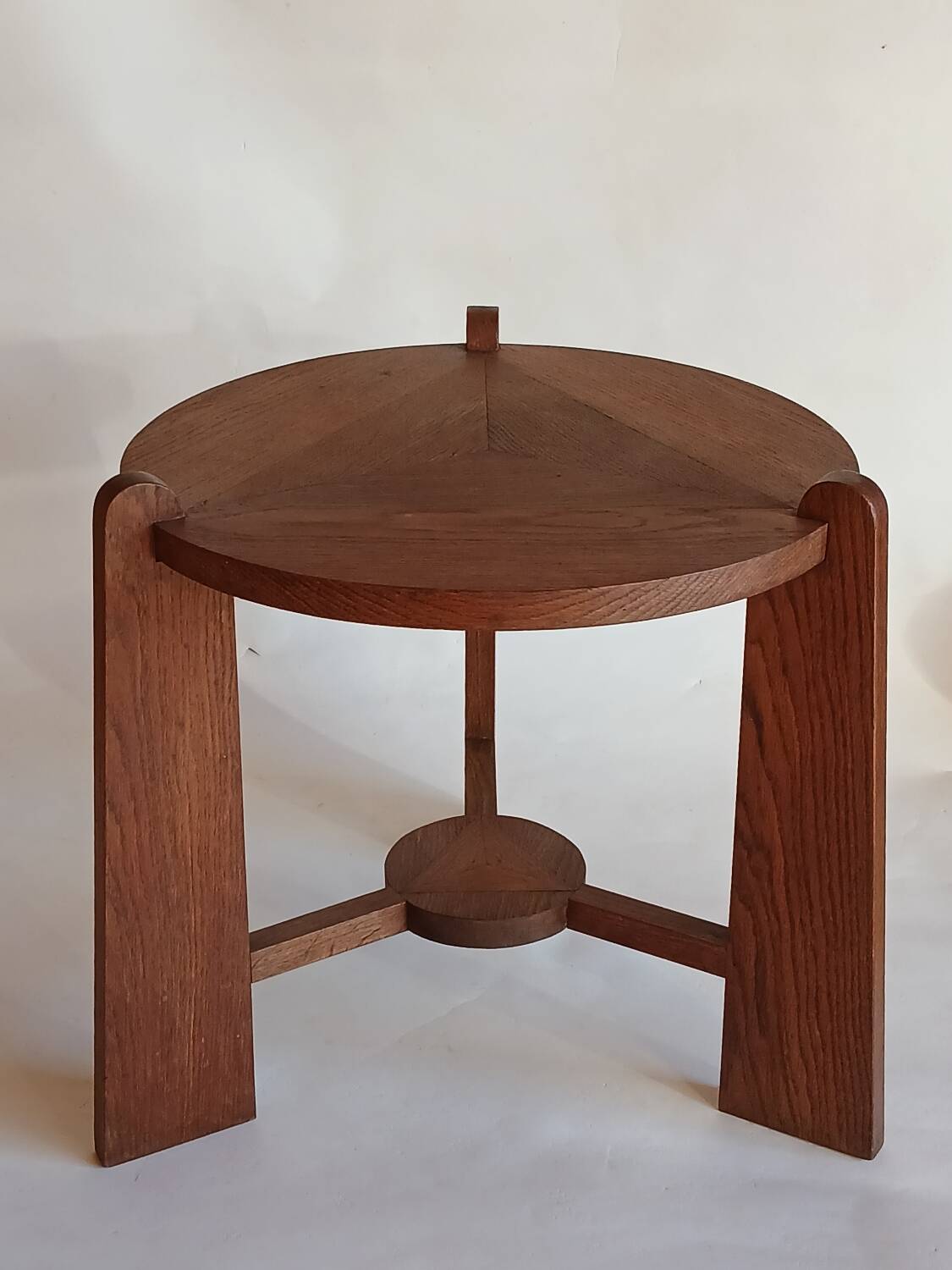 Oak side table, 1950