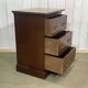English mahogany chest of drawers from the 1950s.