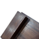 Paire de patères porte-manteau en bois massif et acier brossé années 1950