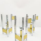 Hurricane wall lamp by  Sciolari, 1960s, set of 3