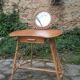 1960s rattan hairdresser's chair