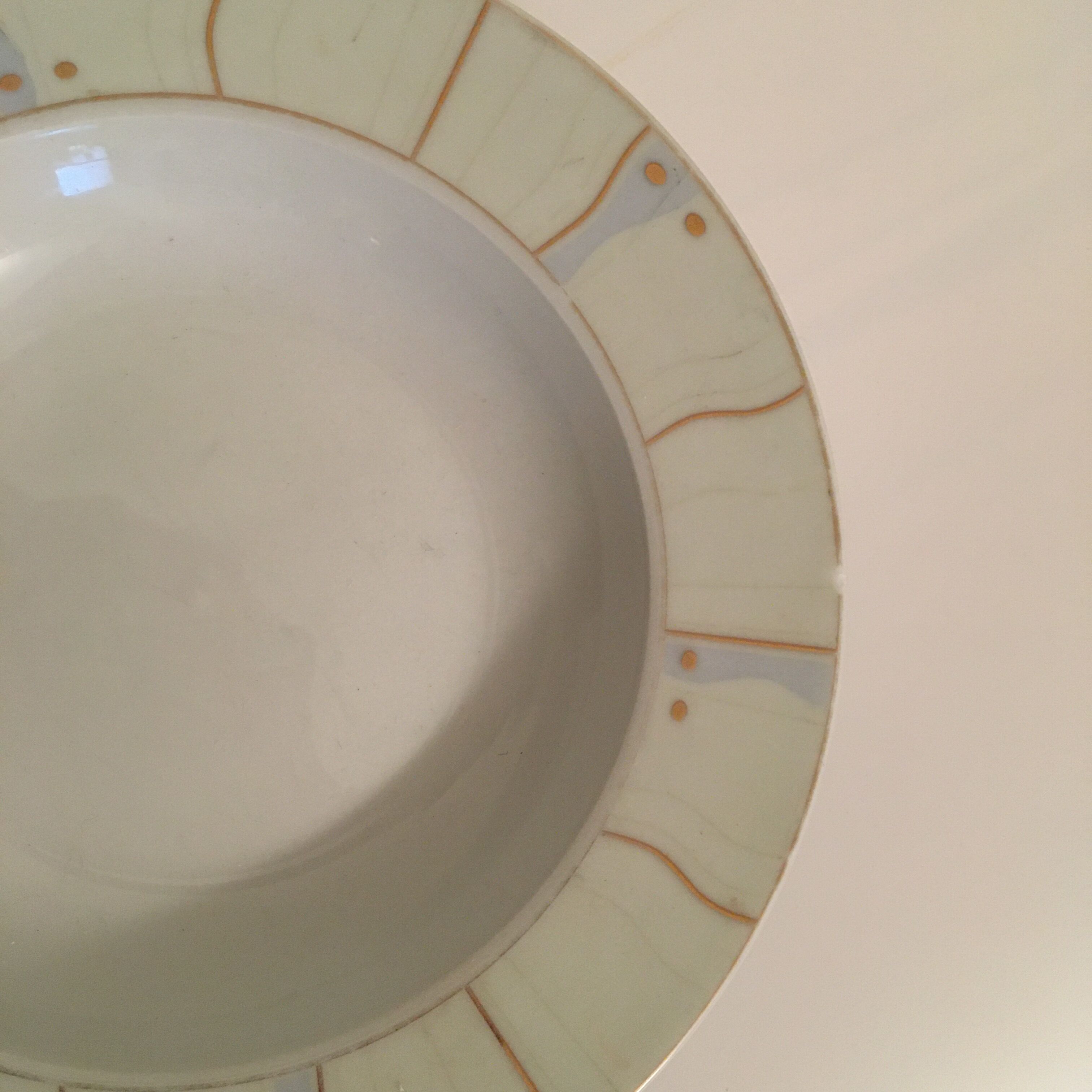 Lot de 6 Assiettes Creuses « Chriss G. Collection »