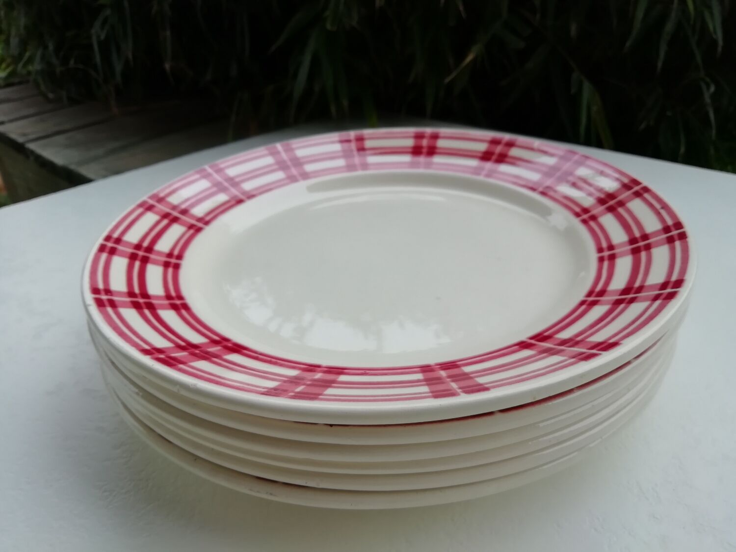 Scottish Badonviller plates