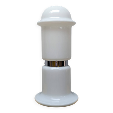 Lampadaire très haut du milieu du siècle, conçu par Karel Volf - Blanc