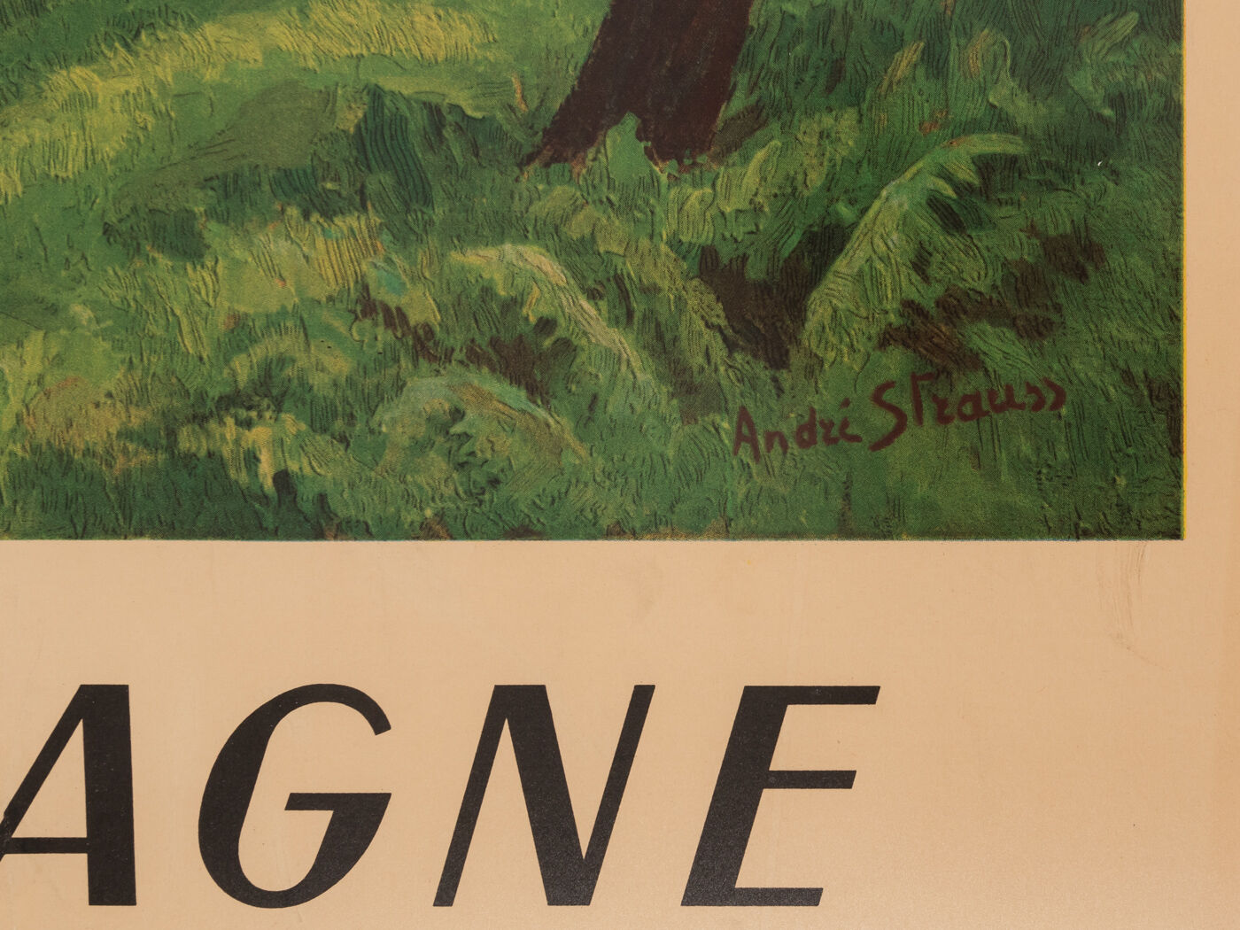 Bretagne, Affiche de voyage SNCF, 86 x 123 cm