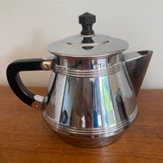 Théière et pot à sucre en cuivre
