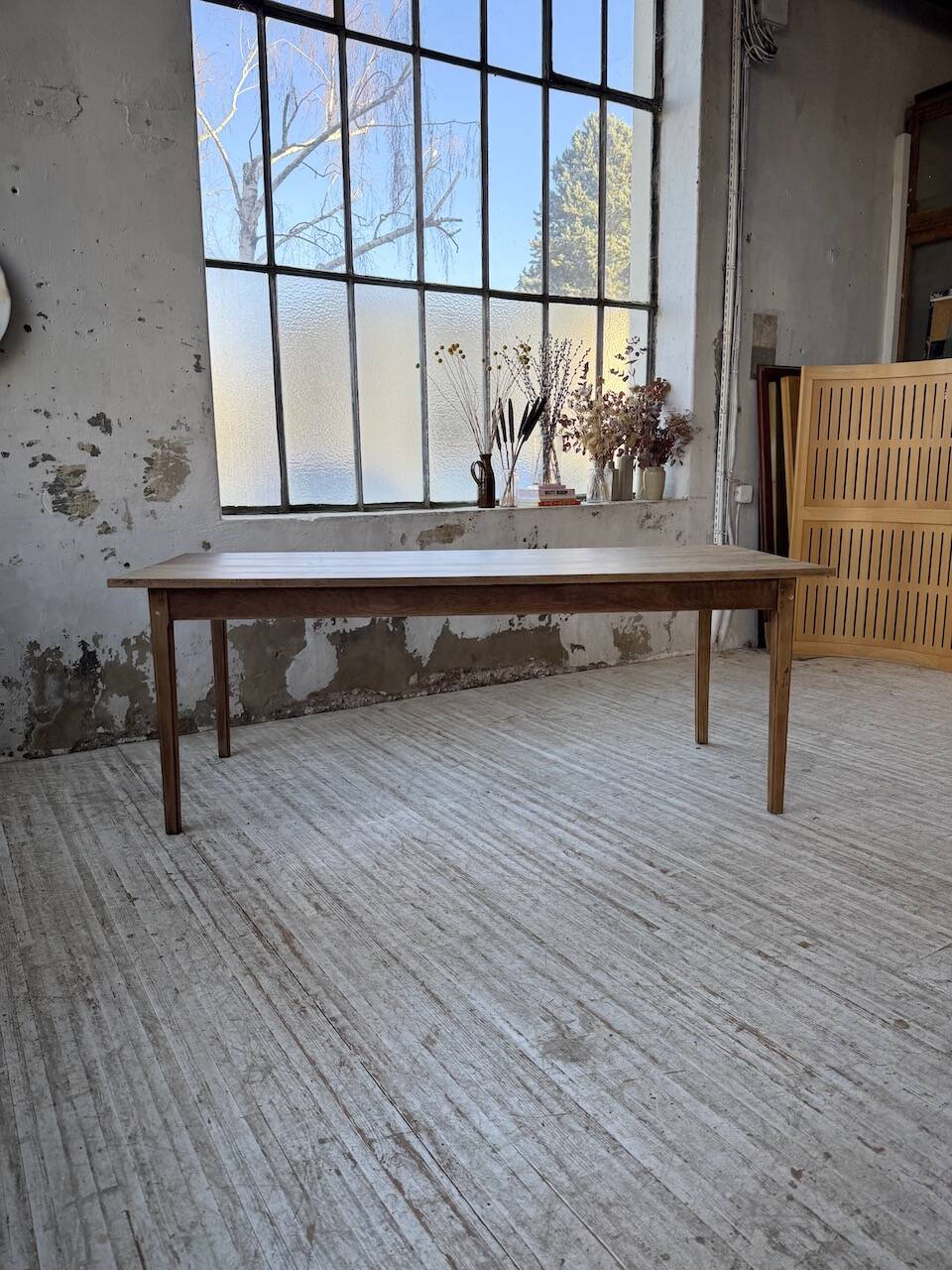 Oak farmhouse table 200cm