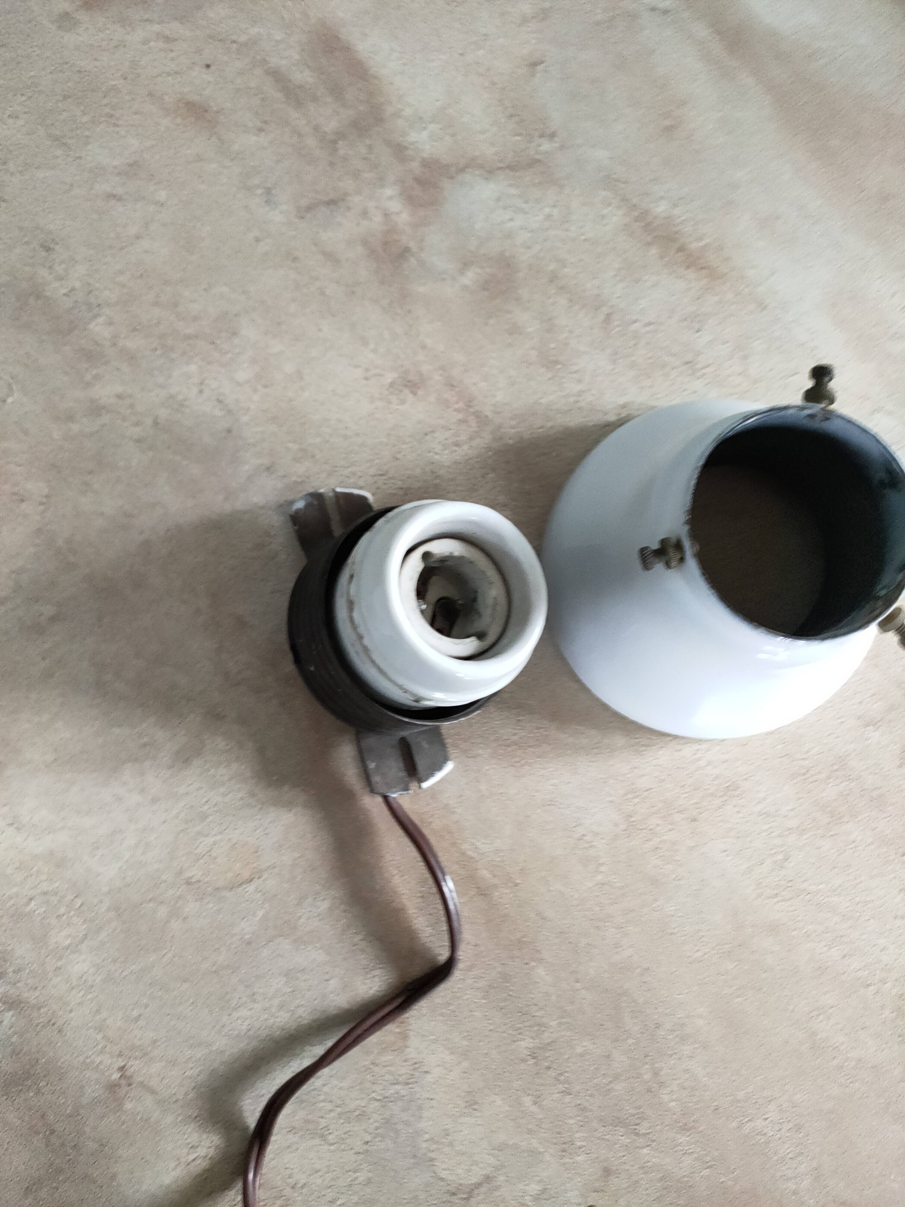 bathroom wall light from the 20s and 30s