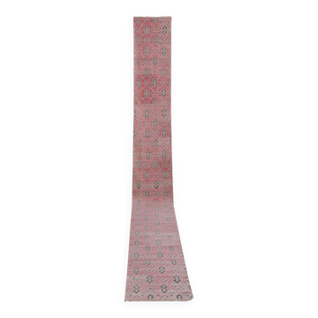 Tapis de couloir turc vintage